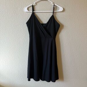 Black Sleeveless Mini Dress